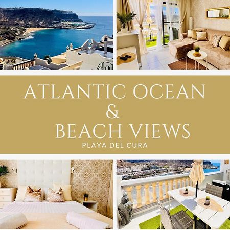 Atlantic Ocean & Beach Views - Playa Del Cura Las Palmas de Gran Canaria Bagian luar foto